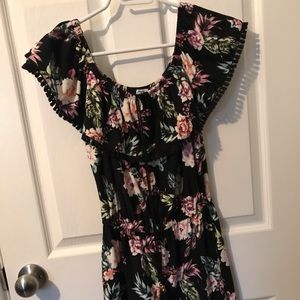 Brand New Ardene Off Shoulder Floral Romper